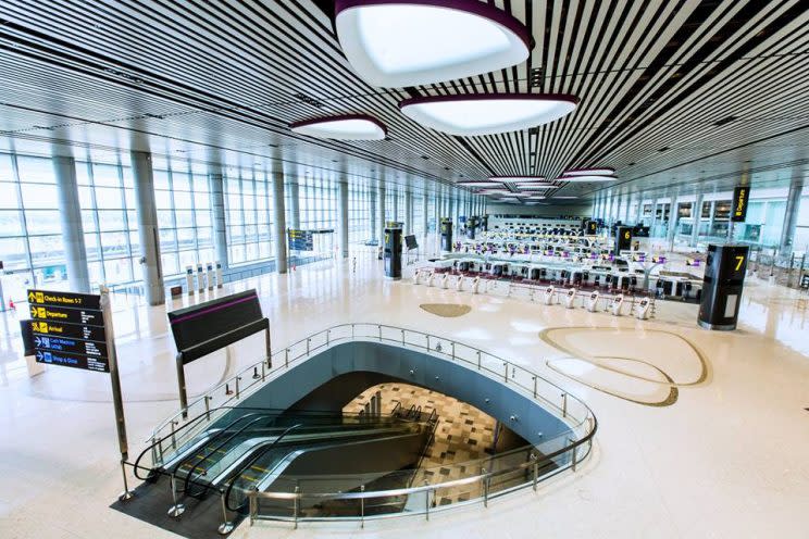 Interior of Changi Airport Terminal 4. (Photo: Changi Airport Facebook page)
