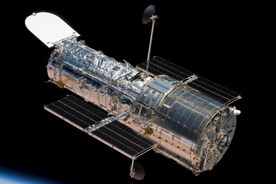 哈伯太空望遠鏡(Hubble Space Telescope)。(圖：NASA)