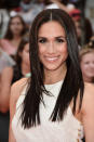 <p>For the MuchMusic Video Awards on June 16, Meghan opted for her most polished look yet, with super-straight locks. (Photo: Getty Images) </p>
