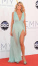 BEST: Heidi Klum showed some skin in this Alexandre Vauthier frock.