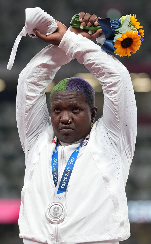 Raven Saunders, Tokyo 2020 Olympics