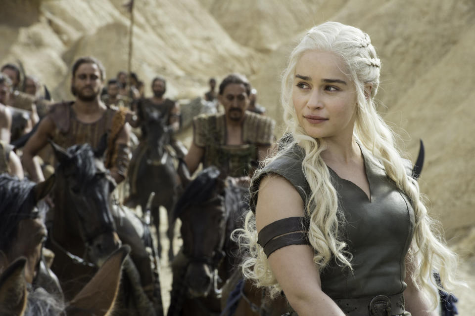 The names Daenerys and Khaleesi have also risen in popularity.&nbsp; (Photo: HBO)