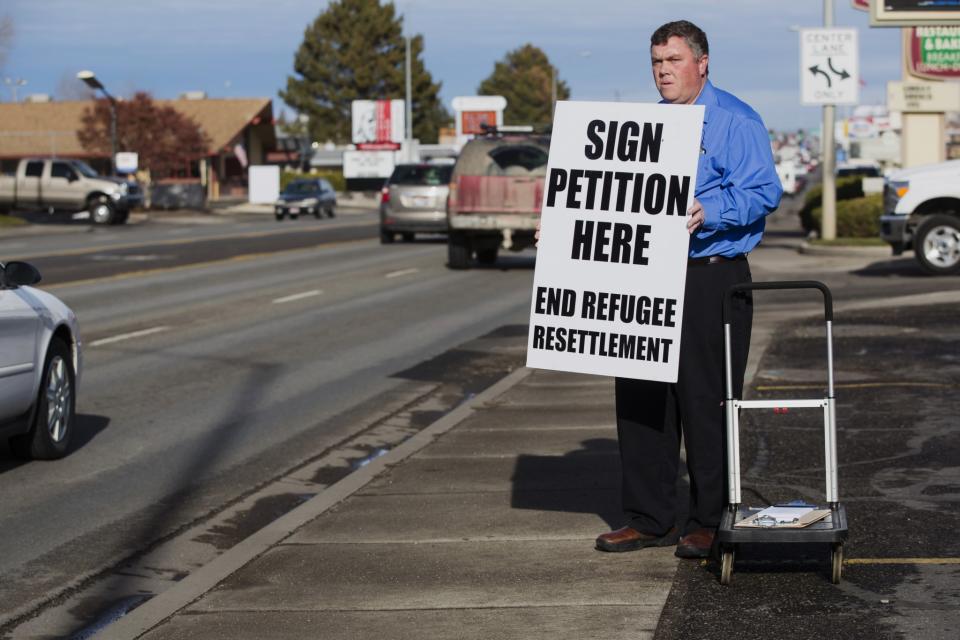 Rick Martin, the head of the Committee to End the College of Southern Idaho's Refugee Center