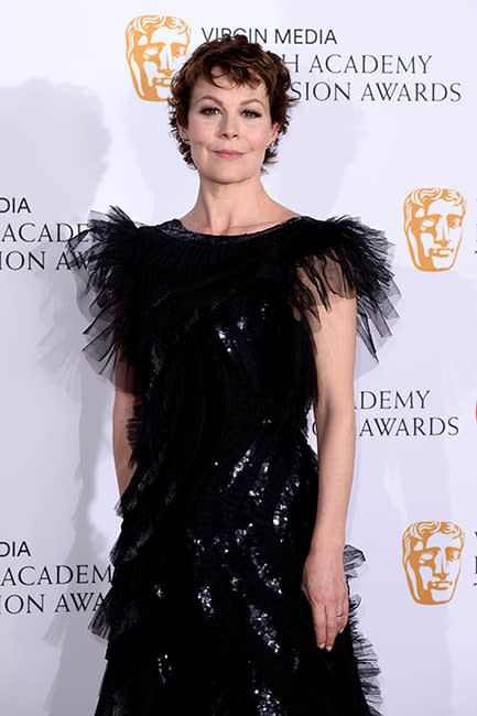 Helen McCrory at the BAFTAs