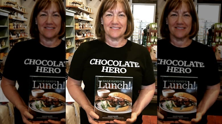 Gale Gand holds Lunch! cookbook