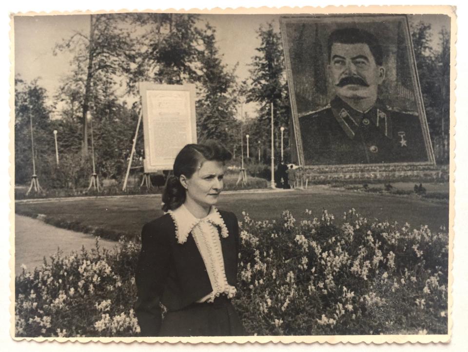 Alex Halberstadt's paternal grandmother Tamara in Moscow - Alex Halberstadt