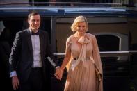 <p>Jared Kushner et Ivanka Trump à Rome pour le mariage Misha Nonoo et Michael Hess, le 20 septembre 2019.</p>