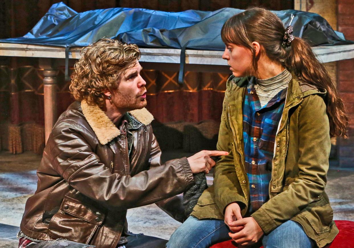 Nicholas Tyler-Corbin and Georgi James in "The Science of Leaving Omaha."