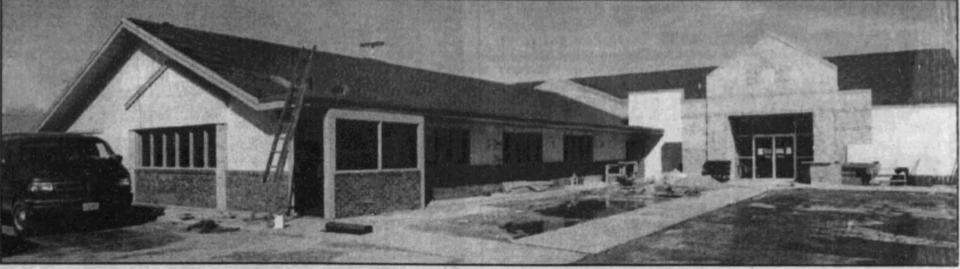 Developer Ken Staab transforms the former Sirloin Stockade restaurant on South Roddis Avenue in Marshfield into an office and restaurant condominium in this March 1997 file photo. The existing 4,400-square-foot restaurant was preserved and upgraded and nearly 14,000 square feet of new office space was added in the back of the building.