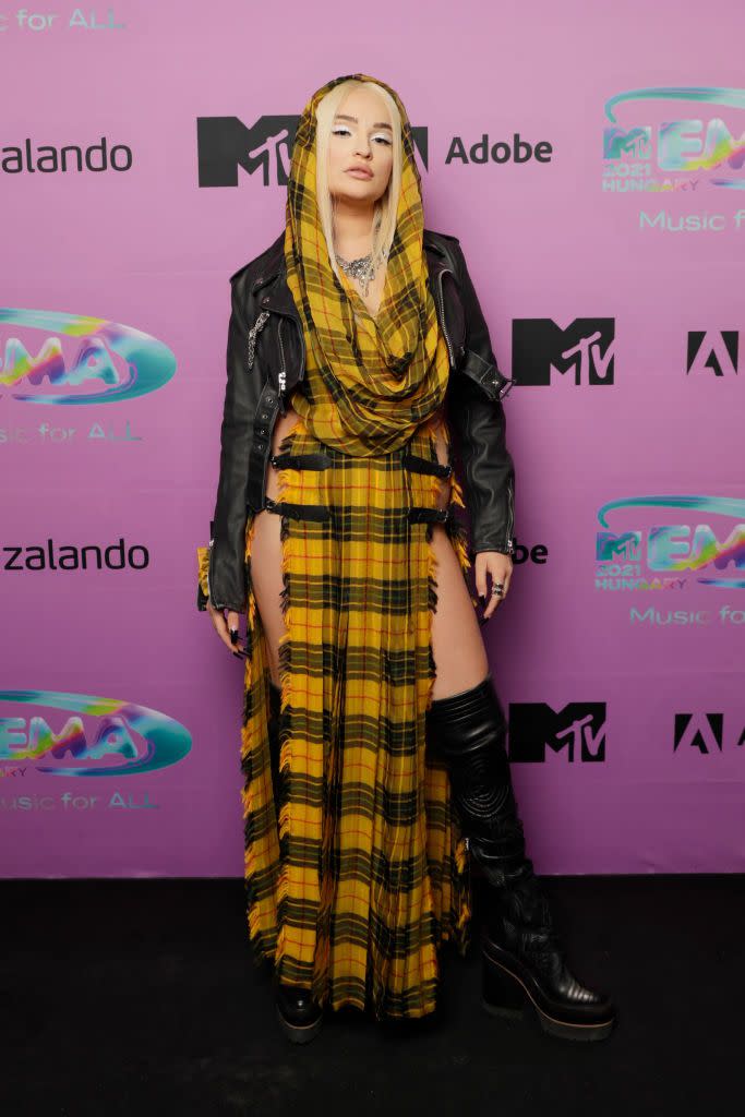 EMAs 2021 best dressed - Kim Petras