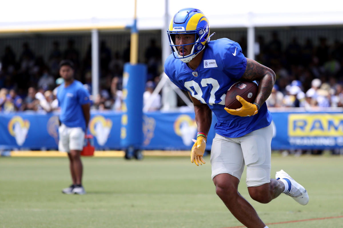 Can't-Miss Play: Los Angeles Rams wide receiver Lance McCutcheon hauls Josh  Perkins' third-down heave for 60-yard TD