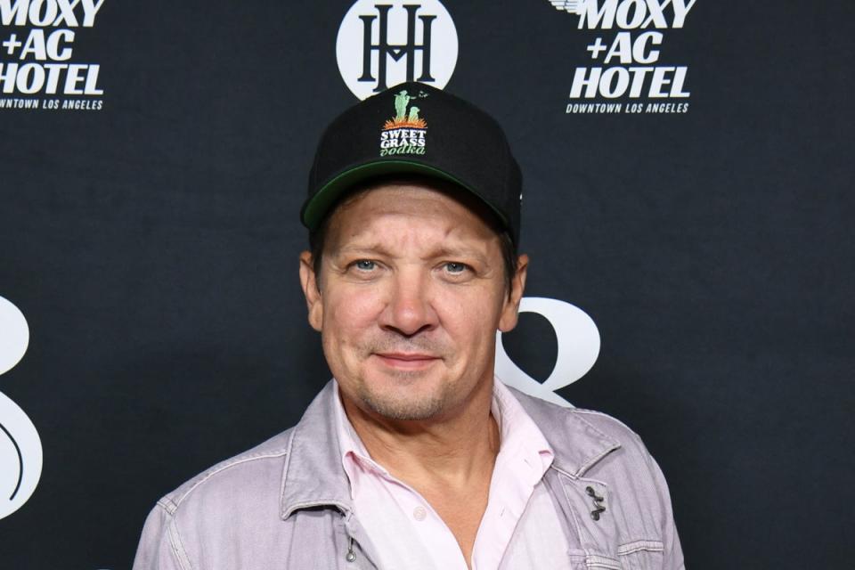 Jeremy Renner photographed in September 2023 (Getty Images for Level 8)