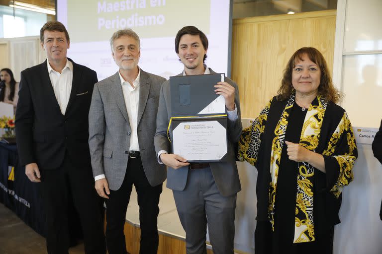 Gastón Roitberg, Héctor Guyot, Juan Manuel Simó y Graciela Guadalupe