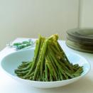 <p>Tender, fine English asparagus stems signify summer. Serve them with a light citrus and olive oil dressing as an easy, healthy alternative to hollandaise sauce or butter.</p><p><strong>Recipe: <a href="https://www.goodhousekeeping.com/uk/food/recipes/a536320/asparagus-with-lemon-dressing/" rel="nofollow noopener" target="_blank" data-ylk="slk:Asparagus with lemon dressing;elm:context_link;itc:0;sec:content-canvas" class="link ">Asparagus with lemon dressing</a></strong></p>