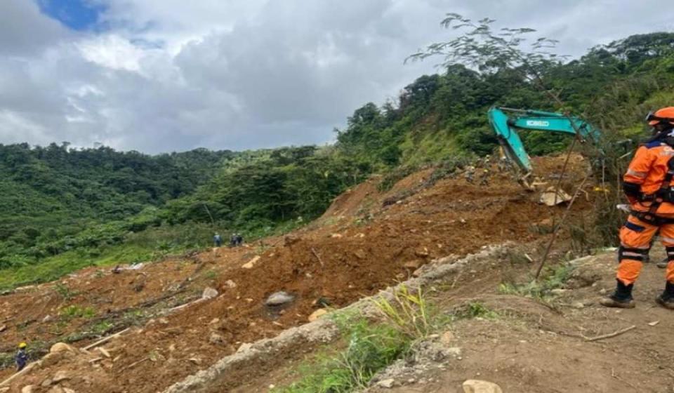 Tragedia que deja cerca de 40 personas muertas. Foto: Presidencia