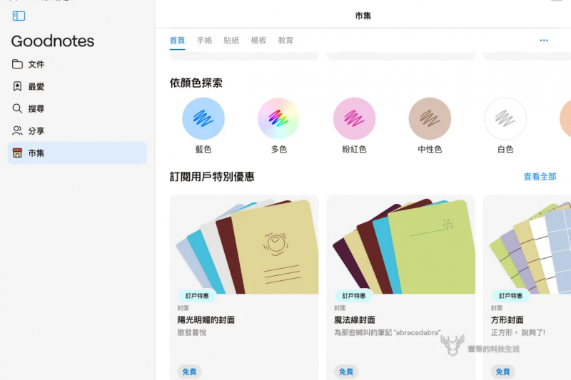 <cite>學生、上班族必備！筆記本App「GoodNotes 6」正式推出，導入AI工具「幫你算函數、寫作文」。(圖／壹哥的科技生活提供)</cite>