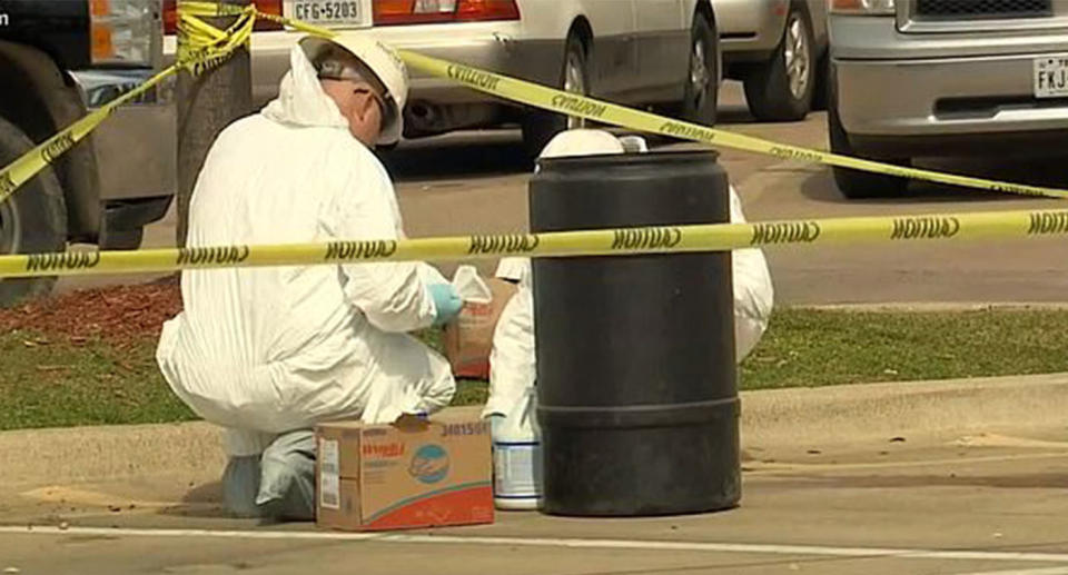 Texas police believe the man’s body may have been there for six weeks before it was found. Source: WFAA