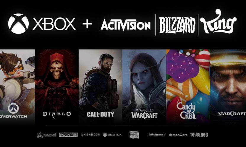 The Activision Blizzard King is now owned by Microsoft and Xbox!