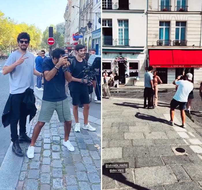 Sara Carbonero y Nacho Taboada en Paris