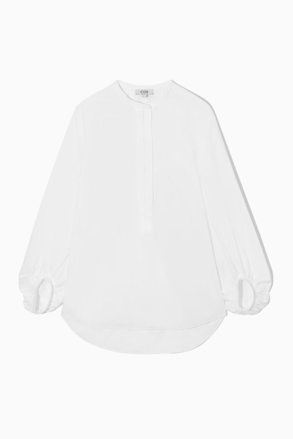 COS Voluminous White Shirt (COS)