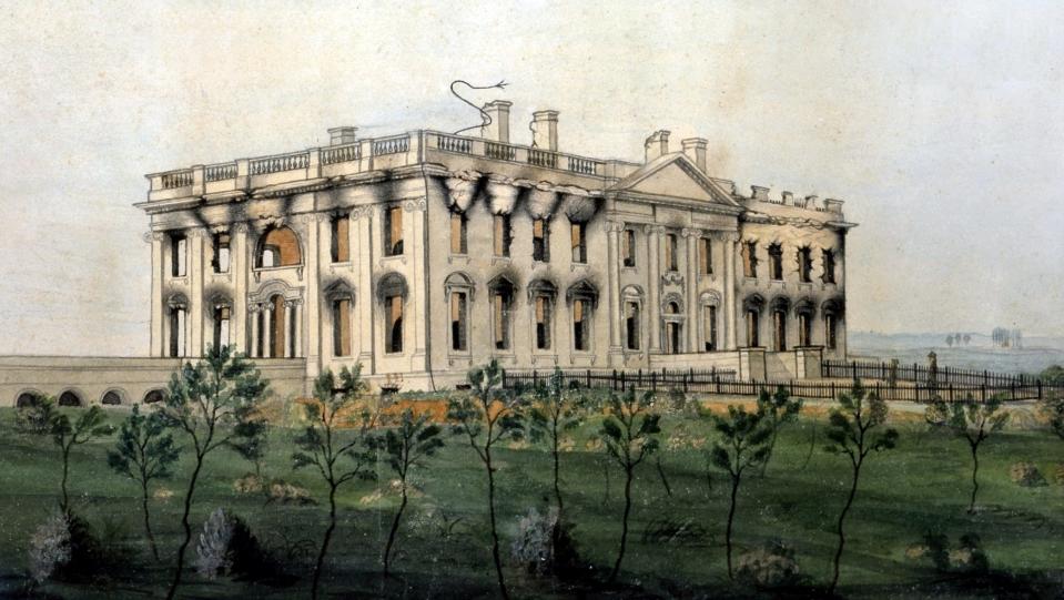 white house 1814