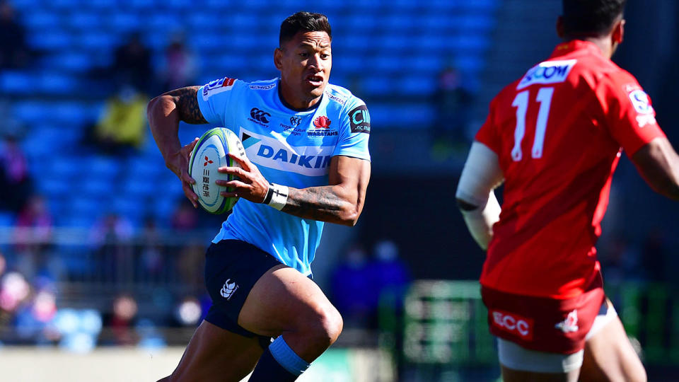 Israel Folau in action. (Photo by Atsushi Tomura/Getty Images)