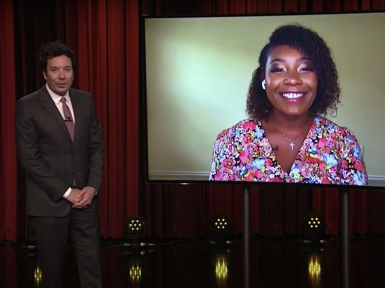 jimmy fallon keara wilson savage dance