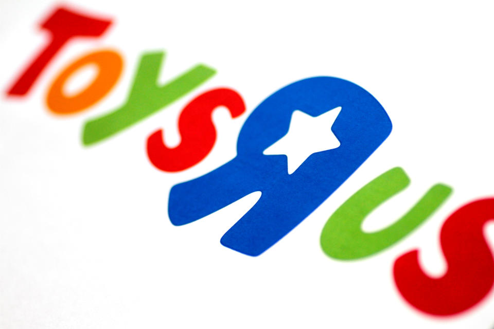 The Toys R Us logo is seen in this illustration photo. REUTERS/Thomas White/Illustration