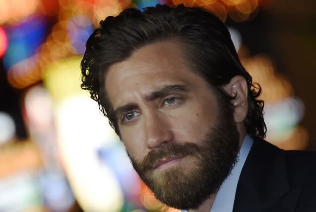 Jake Gyllenhaal at the September 2015 premiere of "Everest"