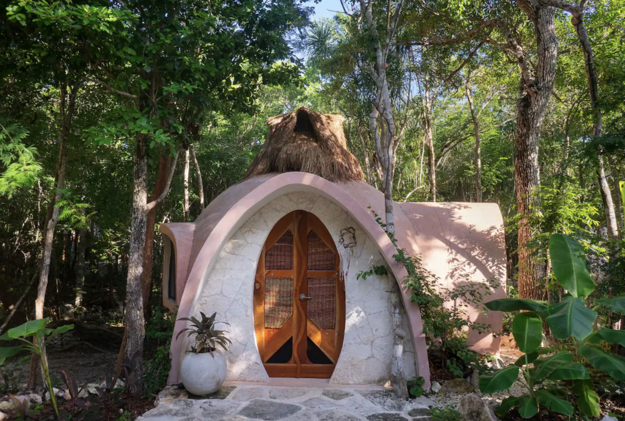 Eco-Lush Mayan Dome in the Jungle