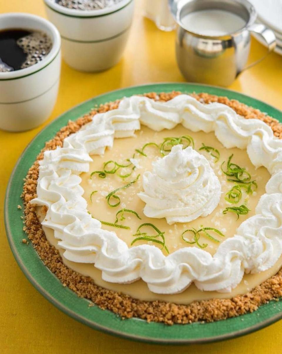 The Key Lime (to Happiness) Pie is in “Sugar, Butter, Flour,” a cookbook of pie recipes tied to the Broadway musical “Waitress.” Sheri Castle of Chapel Hill developed the recipes.