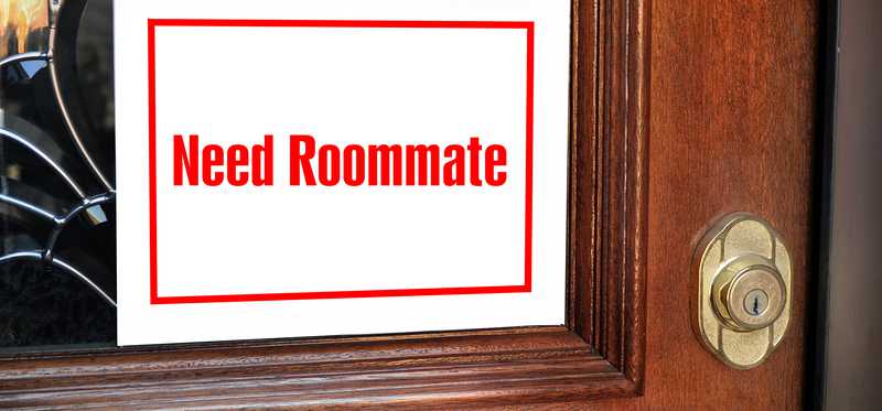 Sign in window reading Need Roommate