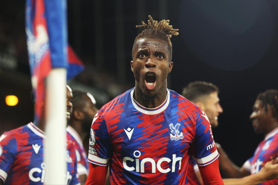 Star man: Wilfried Zaha  (Getty Images)