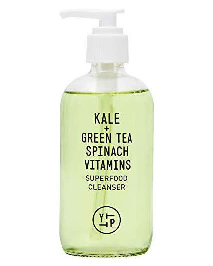 9) Youth To The People Kale + Green Tea Spinach Vitamins Superfood Cleanser