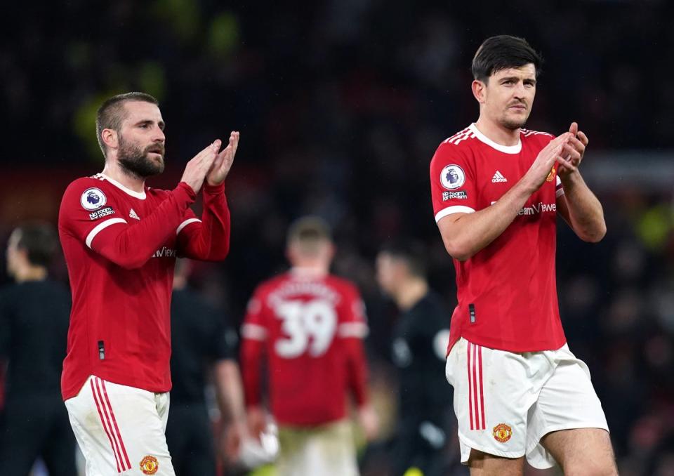 Luke Shaw and Harry Maguire have been key members of the England squad (Martin Rickett/PA) (PA Archive)