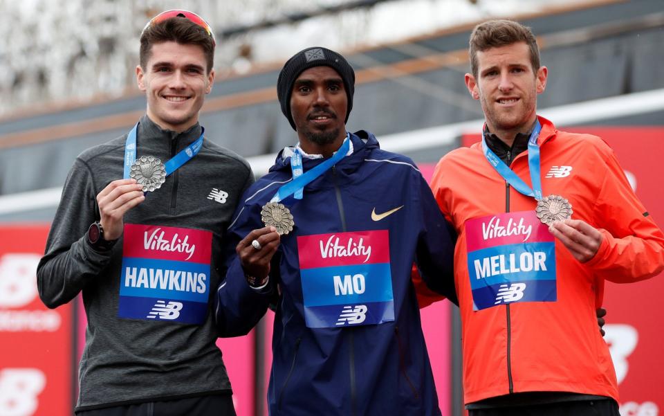 Mo Farah won the first edition of the 'Big Half' in London on Sunday - Action Images via Reuters