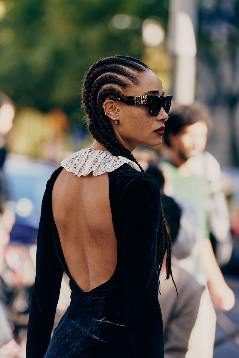 Doja, Naomi, Janet, Oh My! The Final Day of Paris Fashion Week Street Style