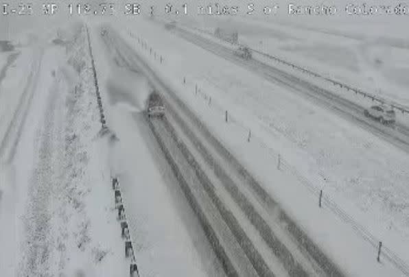 Images: Rain and Snowfall across Southern Colorado