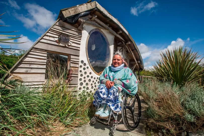 Hightown artist Tracy Lewis has been turning heads with her Owl-themed shed