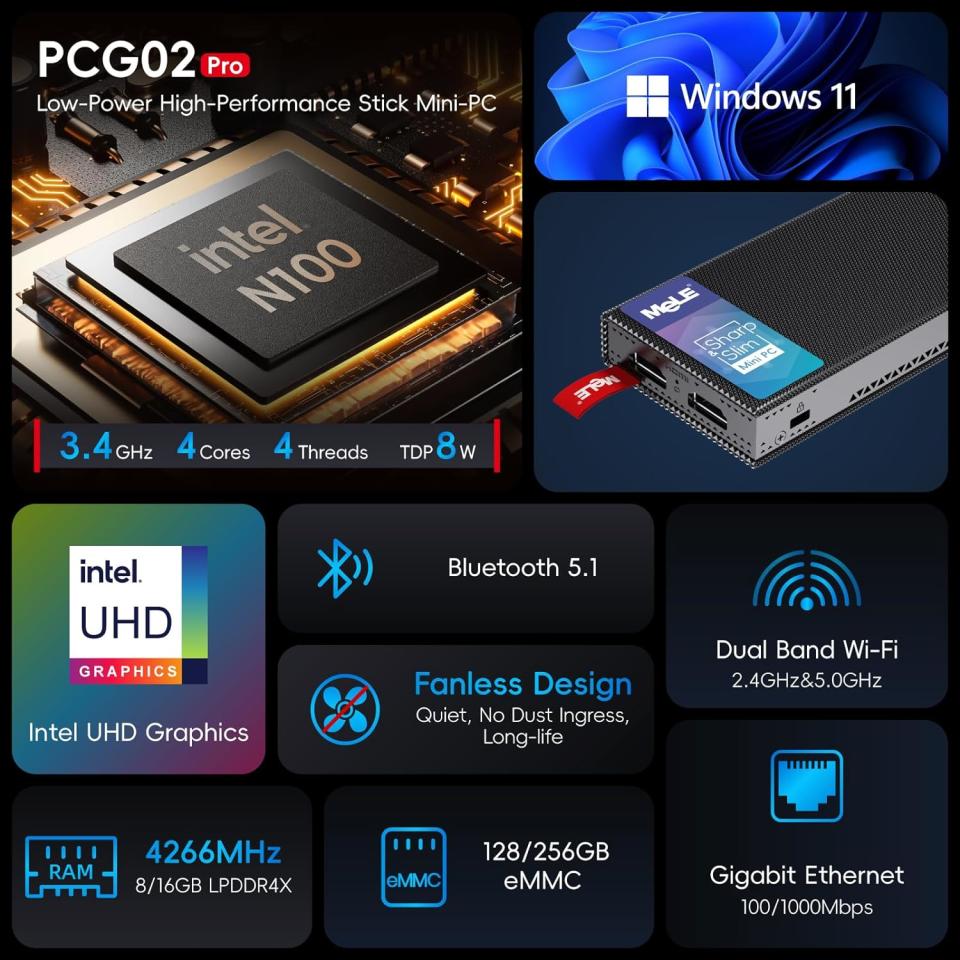 PCG02 Pro Features