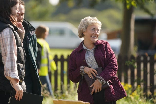 Sheridan Smith on set filming for new ITV drama I Fought the Law