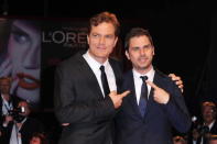 Actor Michael Shannon and director Ariel Vromen attend 'The Iceman' premiere during the 69th Venice Film Festival at the Palazzo del Cinema on August 30, 2012 in Venice, Italy. (Photo by Pascal Le Segretain/Getty Images)