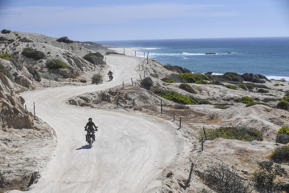 <p>Our dirt road experience started off tame enough with mostly graded truck roads and a few patches of sand. That changed after the first dozen miles.</p>