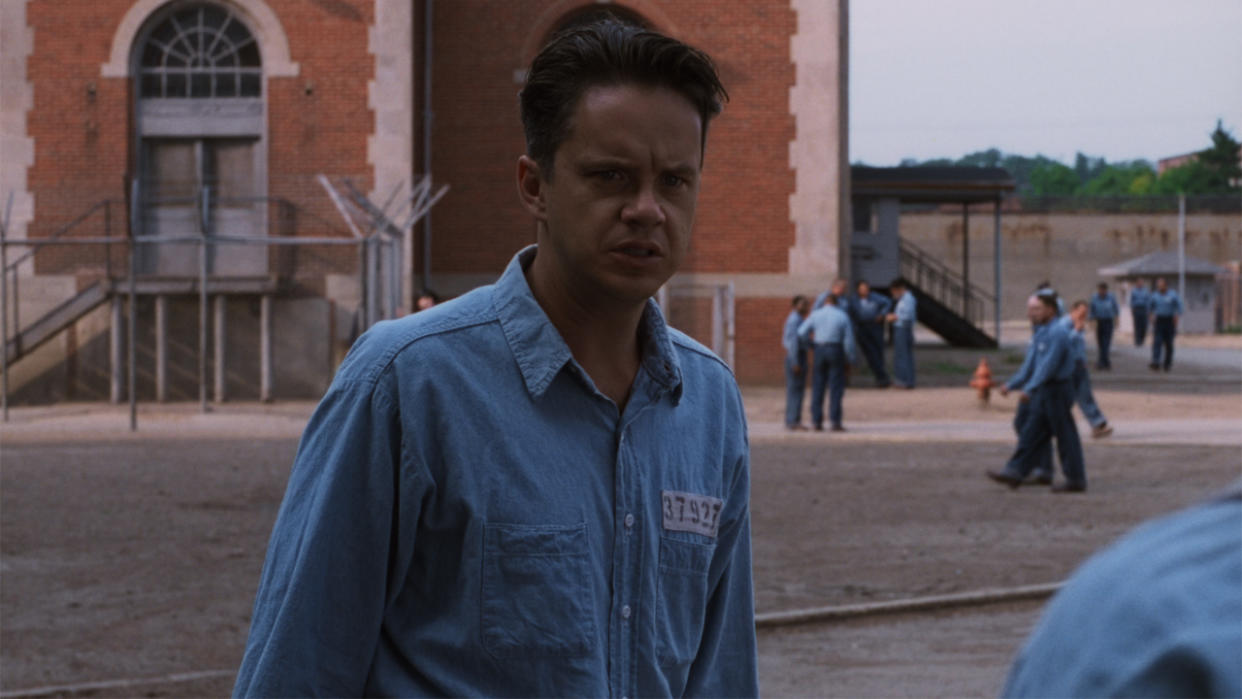  Tim Robbins as Andy in The Shawshank Redemption. 