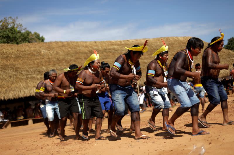 Amazon tribes gather to plan resistance to Brazil government in Xingu Indigenous Park