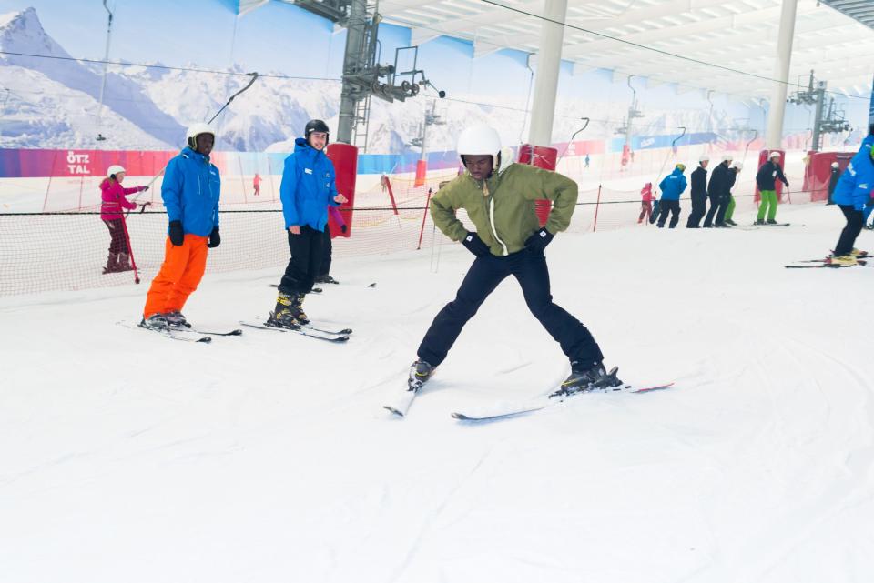 The charity keeping children off the streets by teaching them to ski