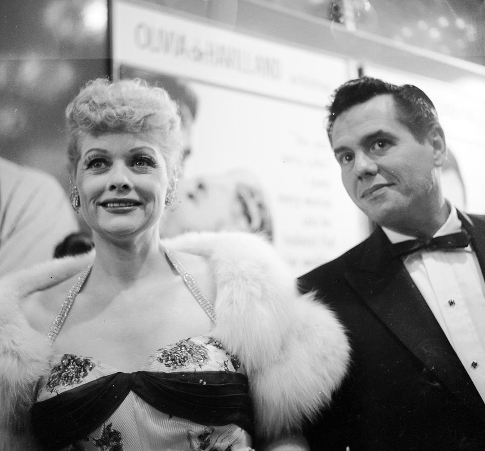 Lucille Ball and Desi Arnaz