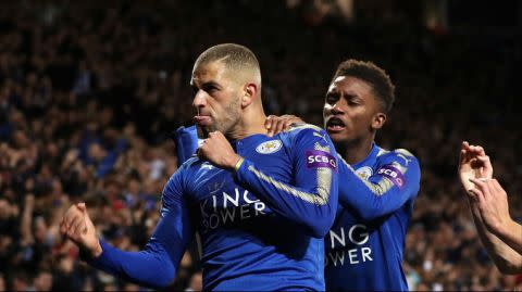 Islam Slimani Leicester City