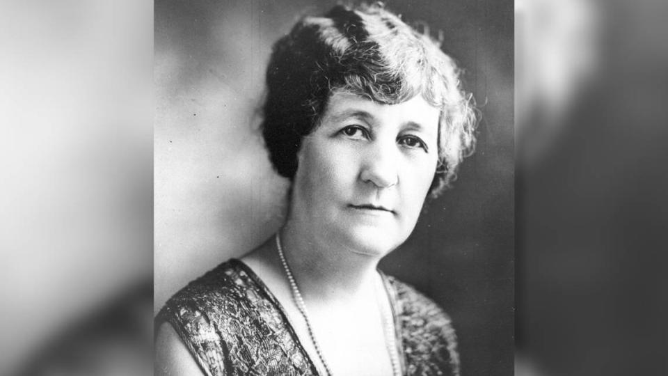 Gov. Miriam Amanda “Ma” Ferguson, 1925.