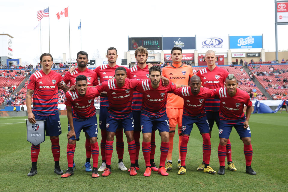 FC Dallas pulled out of the MLS is Back Tournament after at least nine players tested positive for the coronavirus. (Omar Vega/Getty Images)